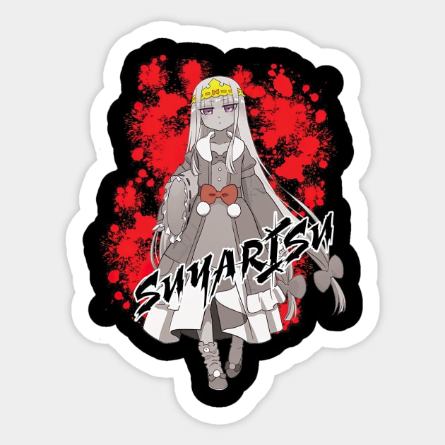 Funny Sleepy Princess Cool Suyarisu Sticker by AinisticGina